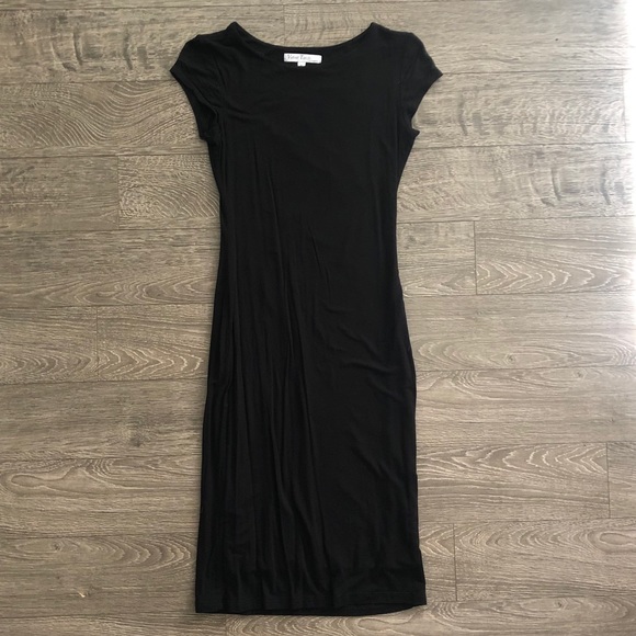 BLACK BODYCON DRESS - Picture 3 of 4